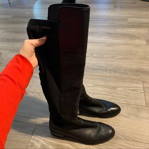Vince Camuto leather knee high boots size 8.5